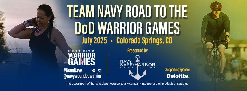 Team Navy Road to the DoD Warrior Games July 2025 Colorado Springs, CO